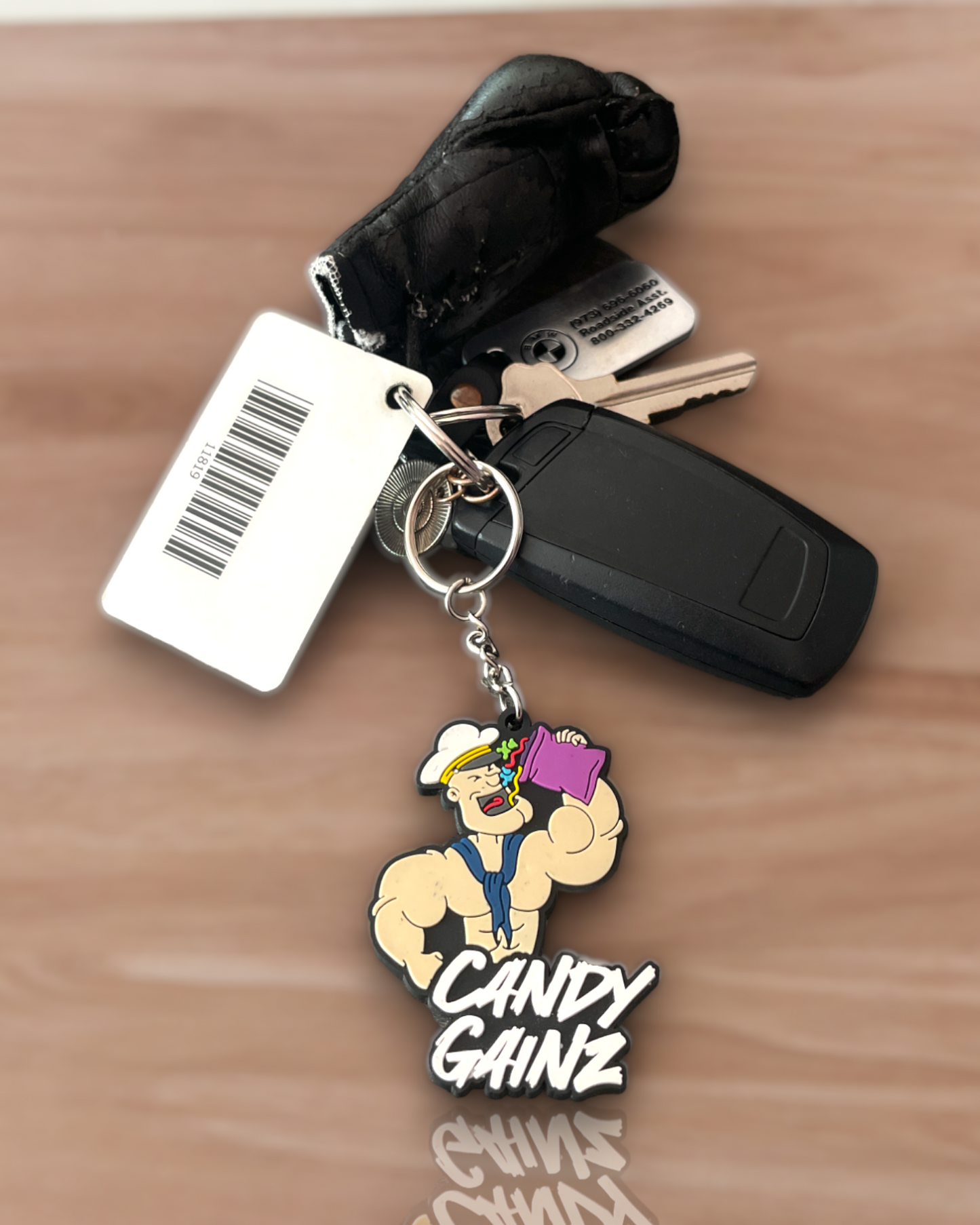 "Gainz" Keychain